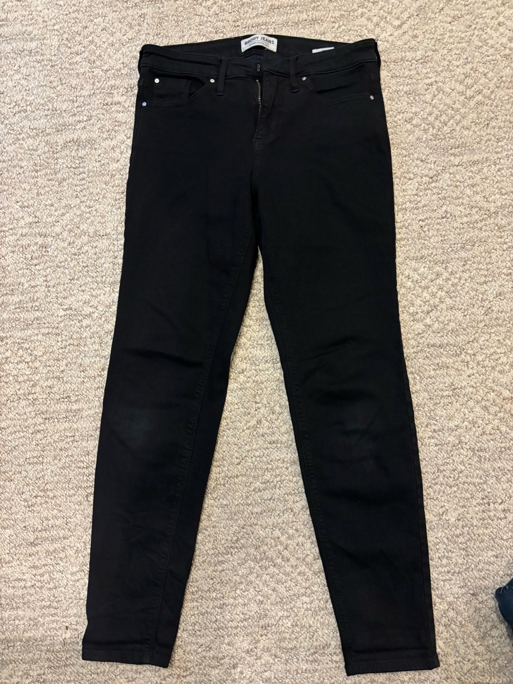 Brody Jeans Black High-Rise Skinny Jeans - Women